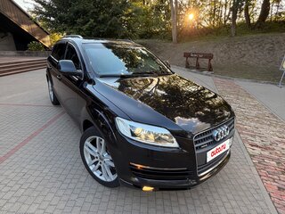 2008 Audi Q7 I (4L), чёрный, 1146215 рублей, вид 4