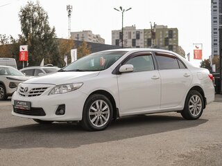 2012 Toyota Corolla X (E140, E150) Рестайлинг, белый, 1199000 рублей, вид 2