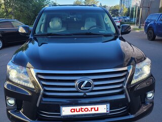 2014 Lexus LX 570 III Рестайлинг, чёрный, 4500000 рублей, вид 2