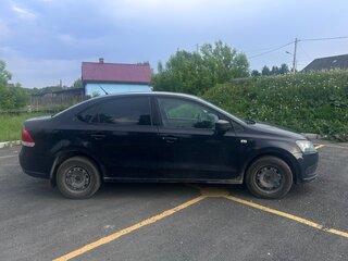 2011 Volkswagen Polo V, чёрный, 460000 рублей, вид 3