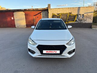 2017 Hyundai Solaris II, белый, 550000 рублей, вид 3