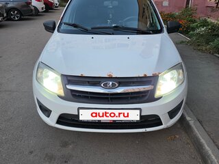2014 Lada (ВАЗ) Granta I, белый, 313000 рублей, вид 4