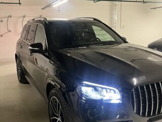 2021 Mercedes-Benz GLS 400 d II (X167), чёрный, 9300000 рублей, вид 2