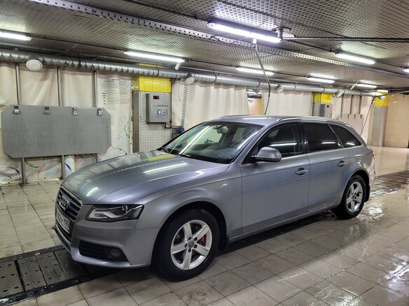 2008 Audi A4 IV (B8), серый, 1300000 рублей - вид 1