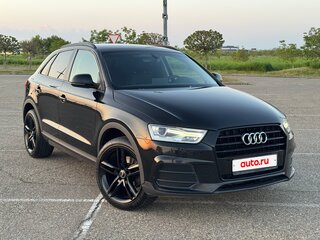 2017 Audi Q3 I (8U) Рестайлинг, чёрный, 1630000 рублей, вид 1