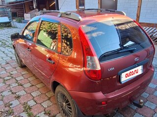 2012 Lada (ВАЗ) Kalina I, красный, 220000 рублей, вид 4