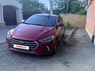 2017 Hyundai Elantra VI (AD), красный, 1099999 рублей, вид 1