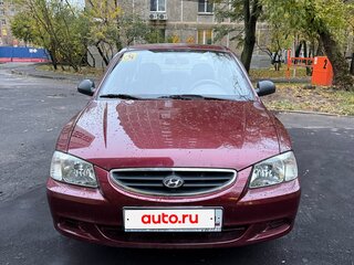 2007 Hyundai Accent ТагАЗ II, красный, 600000 рублей, вид 2