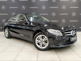 2019 Mercedes-Benz C-Класс 200 IV (W205) Рестайлинг, чёрный, 3495000 рублей, вид 3