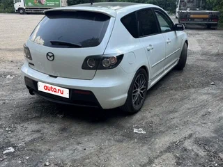 2008 Mazda 3 I (BK) Рестайлинг, белый, 550000 рублей, вид 3