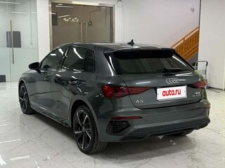 2022 Audi A3 Sportback 35 TFSI IV (8Y), чёрный, 1980000 рублей, вид 3