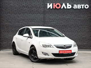 2012 Opel Astra J, белый, 640000 рублей, вид 3
