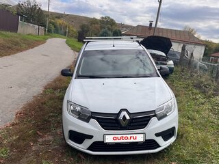2018 Renault Logan II Рестайлинг, белый, 590000 рублей, вид 2