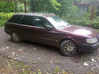 1992 Audi 100 IV (C4), красный, 160000 рублей, вид 2