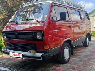 1987 Volkswagen Multivan 5-speed T3, красный, 800000 рублей, вид 1