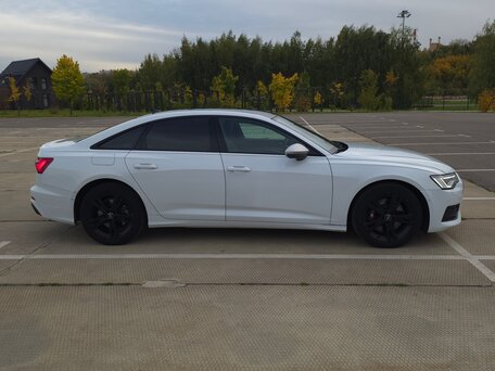 2018 Audi A6 55 TFSI V (C8), белый, 2500000 рублей, вид 2