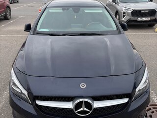 2018 Mercedes-Benz CLA 200 I (C117, X117) Рестайлинг, синий, 1850000 рублей, вид 1