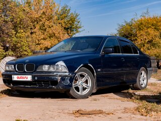 1999 BMW 5 серии 520i IV (E39), синий, 290000 рублей, вид 1