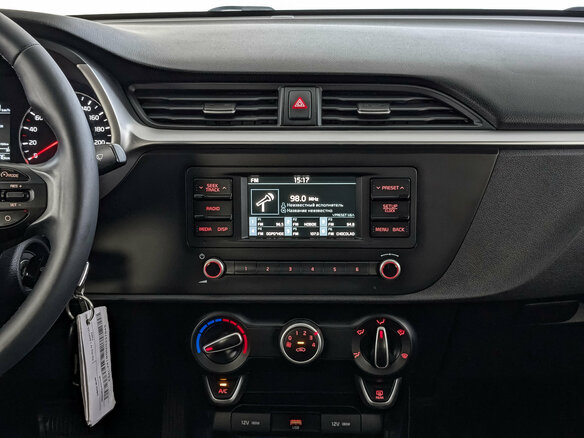 2021 Kia Rio IV Рестайлинг, серебристый, 1690000 рублей - вид 16