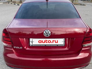 2017 Volkswagen Polo V Рестайлинг, пурпурный, 900000 рублей, вид 5