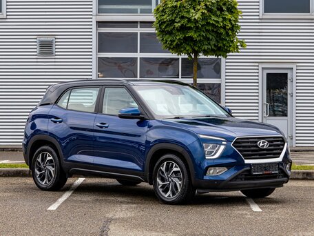 2022 Hyundai Creta II, синий, 1865000 рублей, вид 3