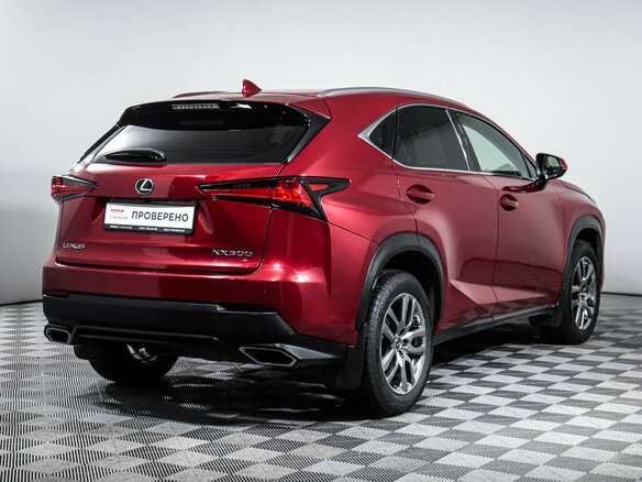 2020 Lexus NX 300 I Рестайлинг, красный - вид 5