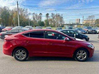 2018 Hyundai Elantra VI (AD), красный, 1450000 рублей, вид 5