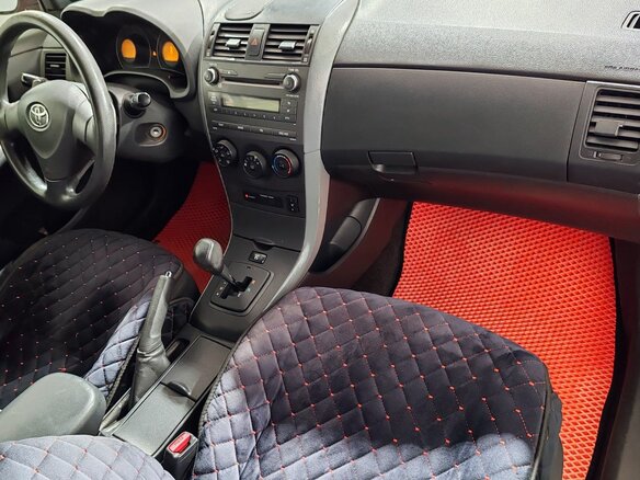 2008 Toyota Corolla AMT X (E140, E150), красный - вид 14