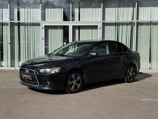 2012 Mitsubishi Lancer X Рестайлинг, чёрный, 700000 рублей, вид 1