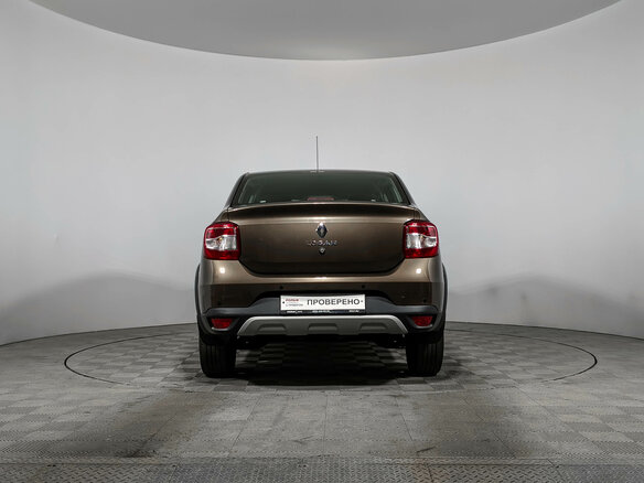 2021 Renault Logan Stepway II Рестайлинг, коричневый - вид 5