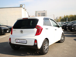 2016 Kia Picanto II Рестайлинг, белый, 830000 рублей, вид 3