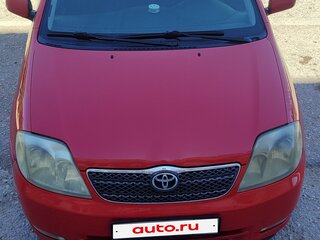 2003 Toyota Corolla IX (E120, E130), красный, 580000 рублей, вид 1