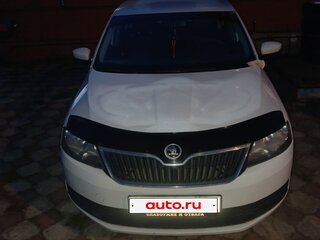 2017 Skoda Rapid I Рестайлинг, белый, 950000 рублей, вид 4