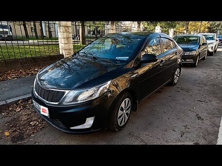 2015 Kia Rio 6-speed III, чёрный, 839000 рублей, вид 1