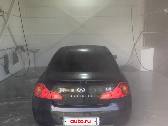 2011 Infiniti G25 IV, чёрный, 960000 рублей