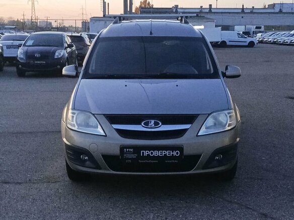 2013 Lada (ВАЗ) Largus I, бежевый, 605000 рублей - вид 1