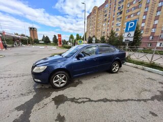 2008 Skoda Octavia II (A5) Рестайлинг, синий, 412000 рублей, вид 4
