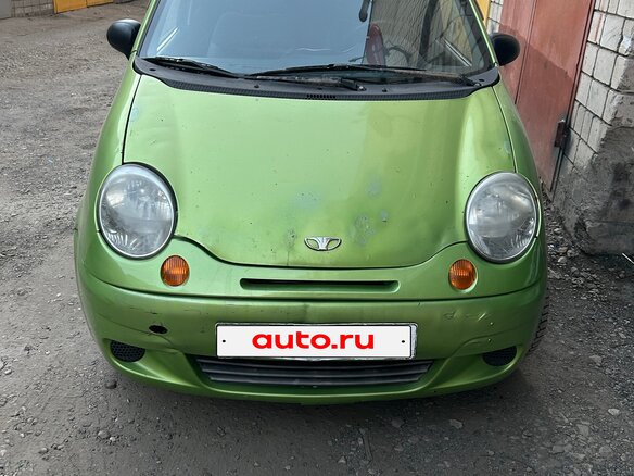 2008 Daewoo Matiz I Рестайлинг, зелёный, 125000 рублей - вид 1