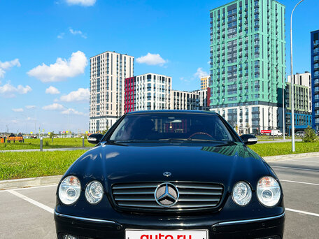 2000 Mercedes-Benz CL-Класс 500 II (C215), чёрный, 1650000 рублей, вид 4