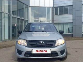 2017 Lada (ВАЗ) Granta I, серебристый, 500000 рублей, вид 4
