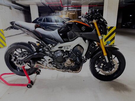 2014 Yamaha MT-09 (FZ-09), чёрный, 600000 рублей, вид 4