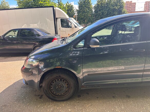 2007 Volkswagen Golf Plus Cross I, синий - вид 12