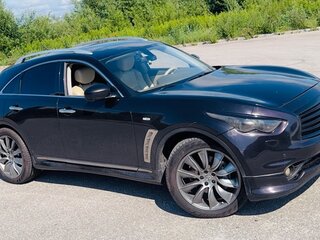 2011 Infiniti FX37 II (S51) Рестайлинг, чёрный, 1800000 рублей, вид 2