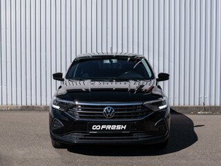 2021 Volkswagen Polo VI, чёрный, 1469000 рублей, вид 3