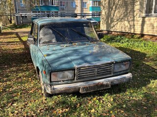 2005 Lada (ВАЗ) 2107, серый, 70000 рублей, вид 2