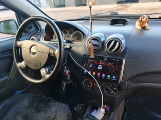 2007 Chevrolet Aveo I Рестайлинг, серебристый, 330000 рублей, вид 4