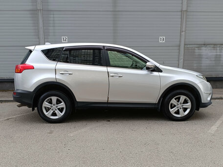 2013 Toyota RAV4 IV (XA40), серебристый, 1549000 рублей, вид 4