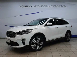 2018 Kia Sorento III Prime Рестайлинг, белый, 2129000 рублей, вид 1