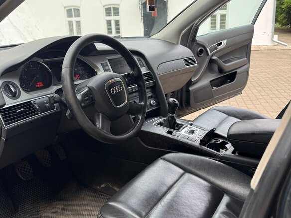 2007 Audi A6 III (C6), чёрный, 710000 рублей - вид 5