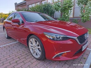 2015 Mazda 6 III (GJ) Рестайлинг, красный, 1500000 рублей, вид 4